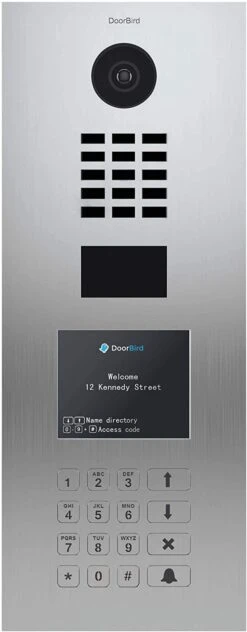 DoorBird Multi Tenant IP Video Door Station, Vertical
