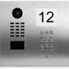 DoorBird IP Video Door Station, 1 Call Button, Keypad, Stainless, Info Panel -SecureGuard Shop D2101IKH Front