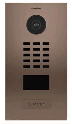 DoorBird IP Video Door Intercom, Bronze