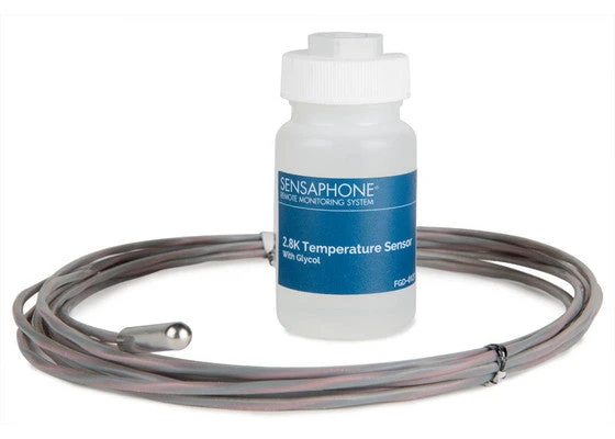 Sensaphone 2.8K Ultra Low Temperature Sensor In Glycol Vial, Teflon Cable, NIST 3 Sensaphone 2.8K Ultra Low Temperature Sensor In Glycol Vial, Teflon Cable, NIST