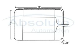 Winland W-UC-S Waterbug Supervised Thin Water Leak Sensor -SecureGuard Shop wnwb1041 bottom dim 6 87986.1312988403.1280.1280